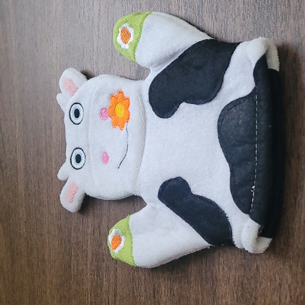 Tiny Tillia Cow bath mitt